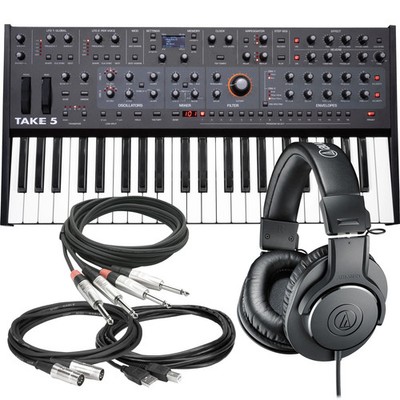 Sequential Take 5 Compact 5-Voice Polyphonic Synthesizer STUDIO KIT
