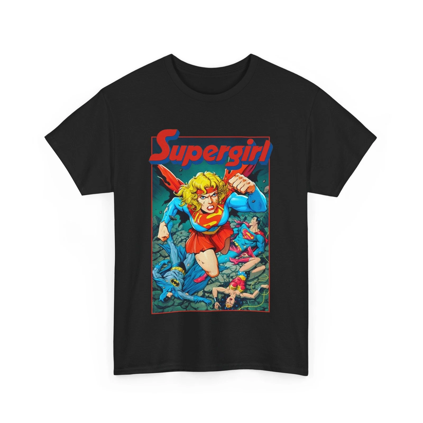 Supergirl T-Shirt - Crisis on Infinite Earths - DC Comics - Tom Grummett Art
