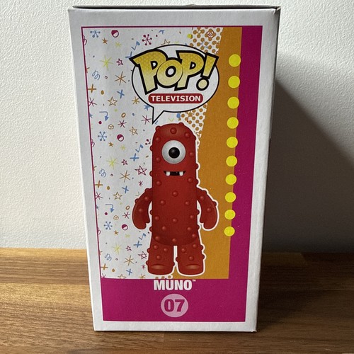 FUNKO POP TELEVISION YO GABBA GABBA #07 MUNO VAULTED VINYL FIGURE - Picture 4 of 6