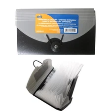 1 Expanding File Organizer Folder Sleeve Pocket Holder Pages Storage Office