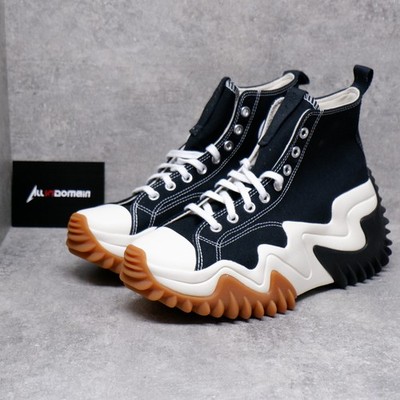靴 CONVERSE RUN STAR MOTION BLACK HI CUT Converse Run Star Motion HI Black Sneakers - 171545C