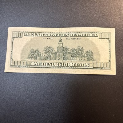 $100 bill (One Hundred Dollar Bill) - Series 1999 (Circulated) | eBay