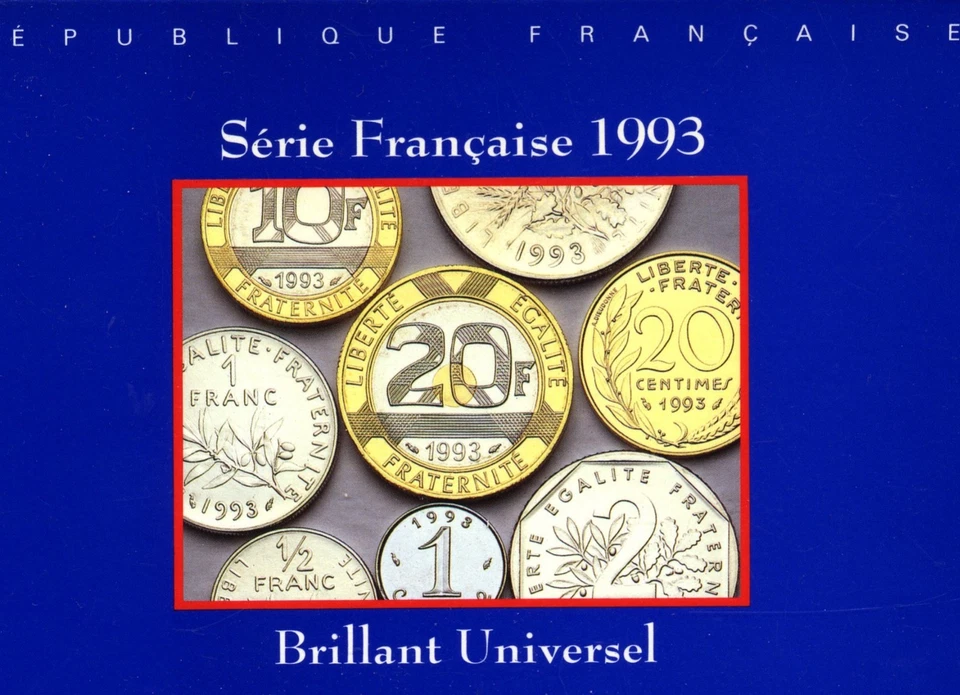 RARE FDC : 10 francs Génie 1993 frappe médaille neuve/scellée de coffret BU - Photo 2/2