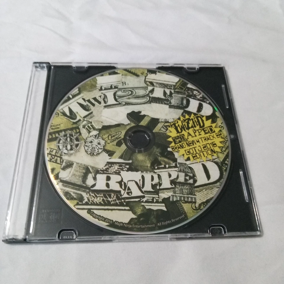 Twiztid Trapped CD Gathering of the Juggalos Insane Clown Posse ICP Majik Ninja Foto 2 de 3
