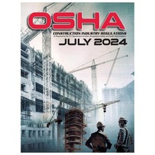29 CFR 1926 OSHA Construction Industry Regulations July 2024 - Black Print