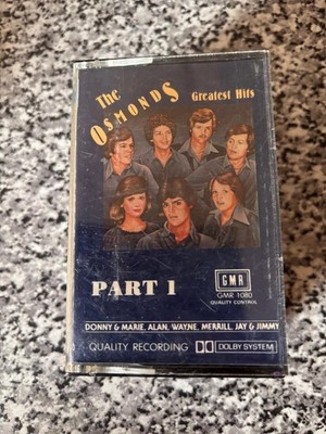 THE OSMONDS GREATEST HITS GMR 1060 MC KASSETTE