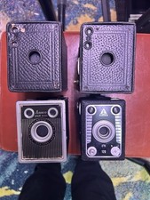 Vintage Kodak Brownie Box Camera Use Film No 120 Sold As Is
