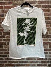 Bugs Bunny Space Jam T-Shirt, Vintage Style Looney Tunes Promo, Unisex Large