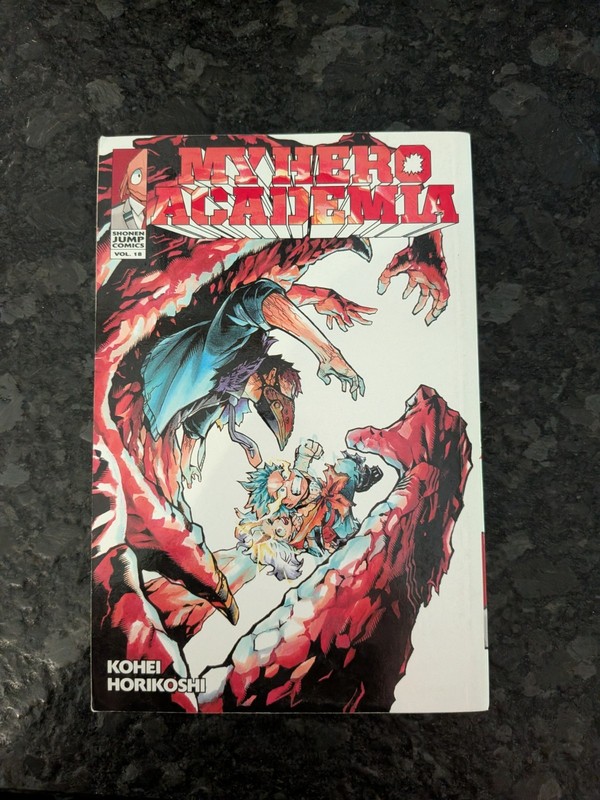 My Hero Academia Vol 18 First Print Manga by Kohei Horikoshi English