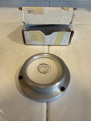Geier & Bluhm 2-24020 Precision Circular Bullseye Level NSN 5210-00-195-6563 USA
