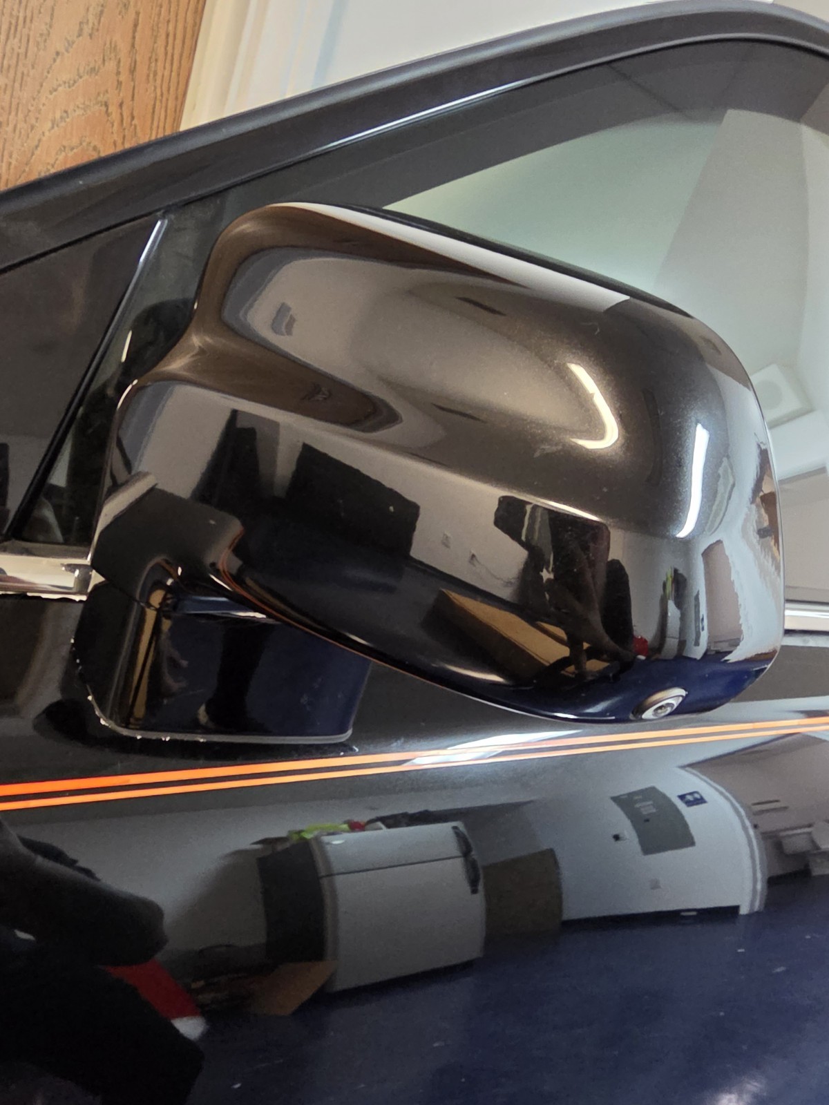2019-2023 Rolls Royce Cullinan Driver Door Side View Mirror Oem Black