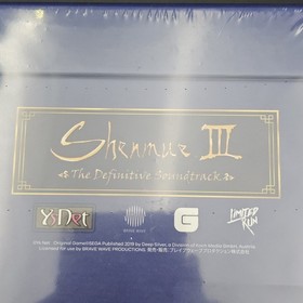 New sealed Shenmue III 3 The Definitive Soundtrack 6 CD Box Set Ost Dreamcast