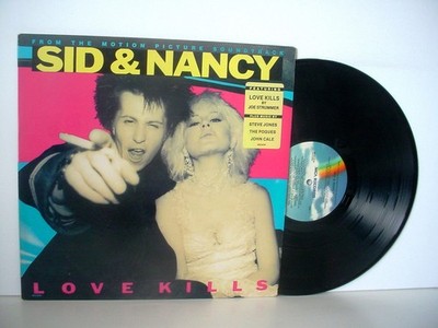 SID & NANCY PROMO Soundtrack 1986 MCA MCA-6181 Joe Strummer The Pogues John Cale