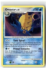 2009 POKEMON ARCEUS OMASTAR 23/99 R LP + FREE GIFT on eBay