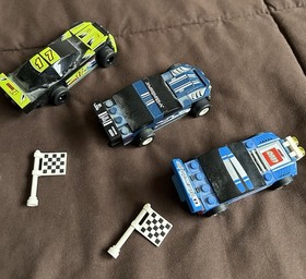 LEGO Racers Lot: Rally Sprinter #8210 , Nitro Muscle #8194 , Thunder Racer #8119