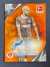 Elias Saad 2024-25 Topps Chrome Bundesliga Sapphire RC Auto Orange 06/25 #BA-ESA