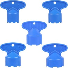 BOETOADG 5 Pcs Faucet Aerator Key Removal Wrench Tool with 5 Sizes Blue