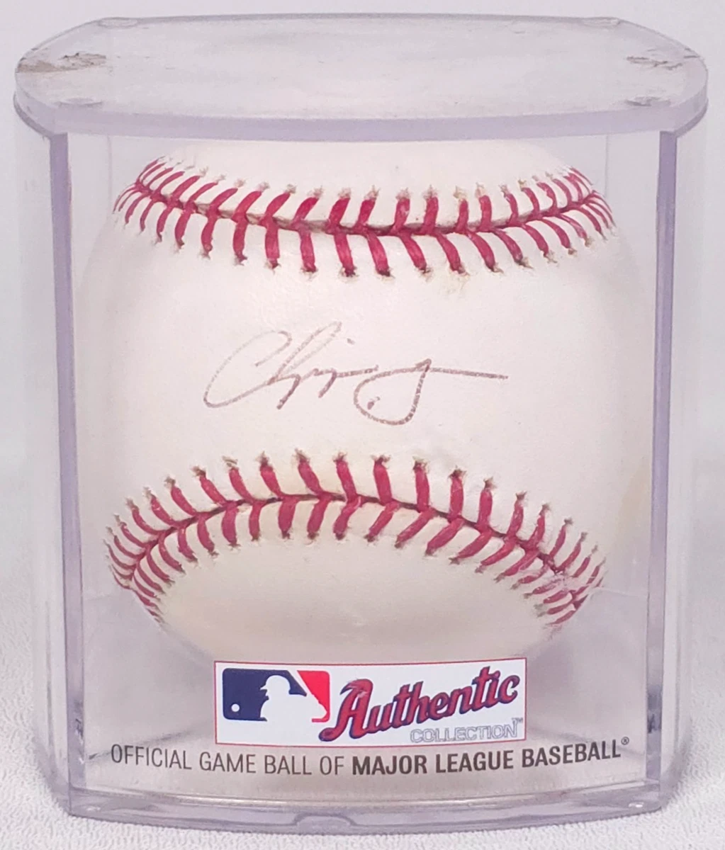 Chipper Jones Atlanta Braves Original Autographed Baseball MLB