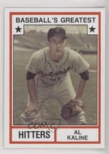 1982 TCMA Baseball's Greatest Hitters Tan Back Al Kaline #1982-8 HOF 0q3