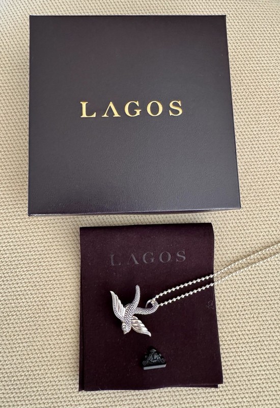 LAGOS Rare Wonders Swallow Pendant and Chain