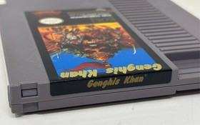 NES Nintendo - Genghis Khan - CIB Complete in Box w/ Poster (Koei, 1990)