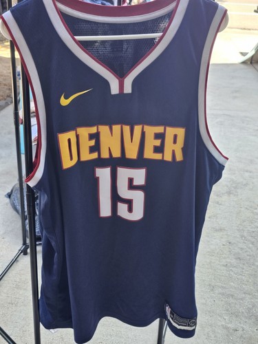 Nikola Jokic #15 Jersey Dark Blue Swingman