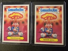 Garbage Pail Kids Cards Adam Bomb Pair 1a/1b Cards Near Mint Topps GPK Stickers