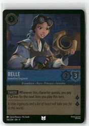 Belle - Inventive Engineer 156/204 Fabled Cold Foil