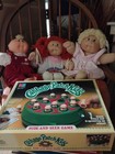Vintage 1984 And 1985 Cabbage Patch Dolls And Game.