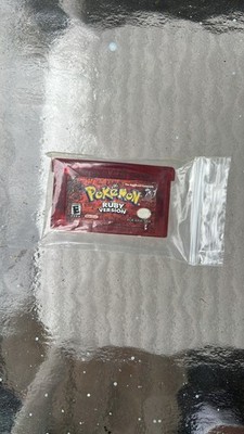 AUTHENTIC Pokemon Ruby Version - Dry Battery - SAVES (TESTED)
