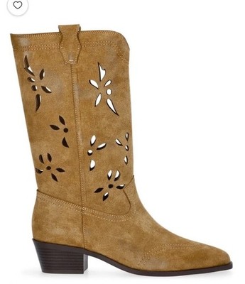 No Boundaries Womens Cut Out Western Boots Size 6