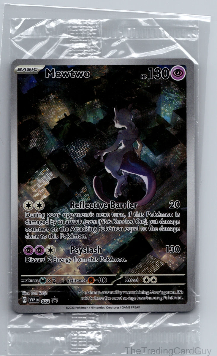 Mewtwo 052 Sv: Scarlet & Violet Promo Cards for sale | eBay