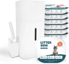 Litter Zero Base Set 6 Extra Refills Scoop for Ultimate Convenience