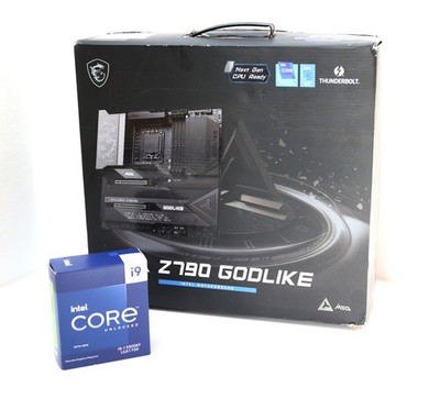 MSI MEG Z790 GODLIKE + Intel Core i9 13900KF (Mainboard+CPU) 1700 EATX