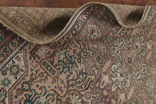 Vintage Geometric Traditional Area Rug 6x9 Wool Handmade Living Room Carpet - Picture 22 of 24