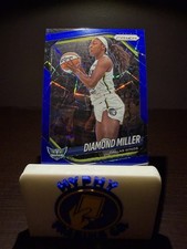 2025 Panini Prizm WNBA Diamond Miller Blue Velocity Prizm #27 - Dallas Wings