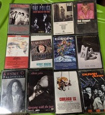 80's 90  s Soft Rock Vintage Cassette Collection LOT of 12