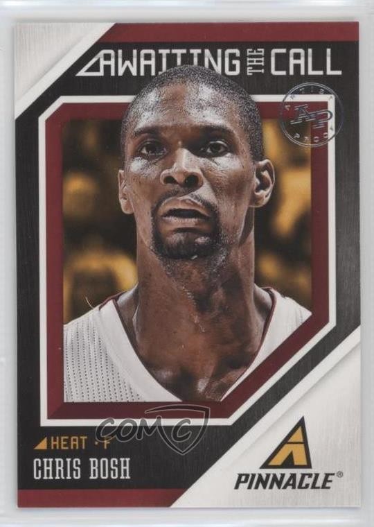 2013-14 Panini Pinnacle Awaiting the Call Artist Proof Chris Bosh #13 HOF 0a1