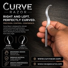 Maquinilla de afeitar Curve mano derecha