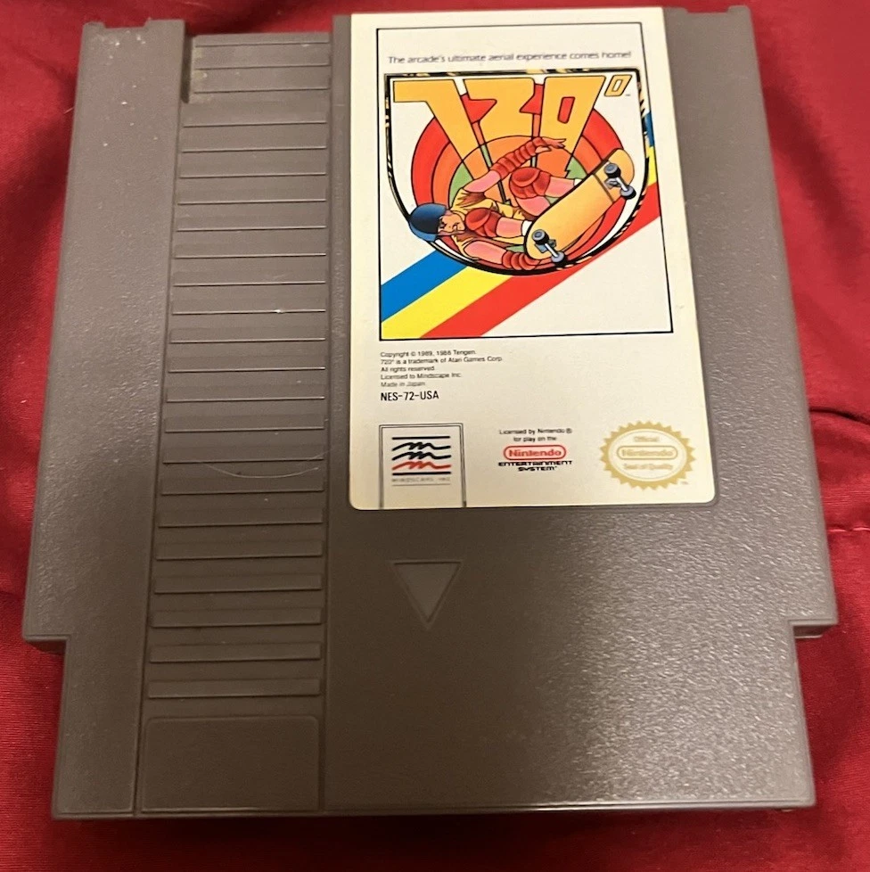 Nintendo NES Video Games 720 Degrees for sale | eBay