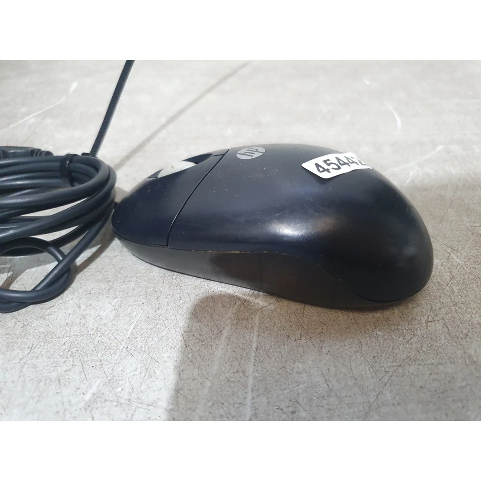 HP M-BT96A 302697-003 Optical Mouse Black USB Wired 3-Button Scroll Wheel For PC - Image 4 of 4