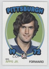 2009-10 ITG 1972 The Year in Hockey Blank Back Syl Apps Jr #92 0c3