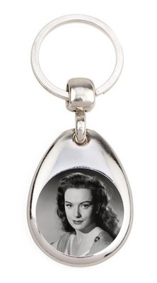 Deborah Kerr 1 - Schlüsselanhänger aus Metall