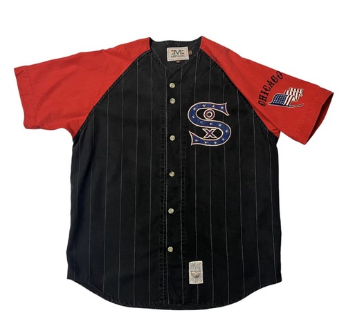 Vintage Mirage Chicago White Sox Trikot Herren Gr. M Oversized Cooperstown Shirt - Bild 11 von 12