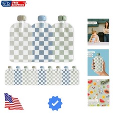 Reusable Baby Food Pouches for Toddlers - BPA Free Food Grade - Dishwasher ...