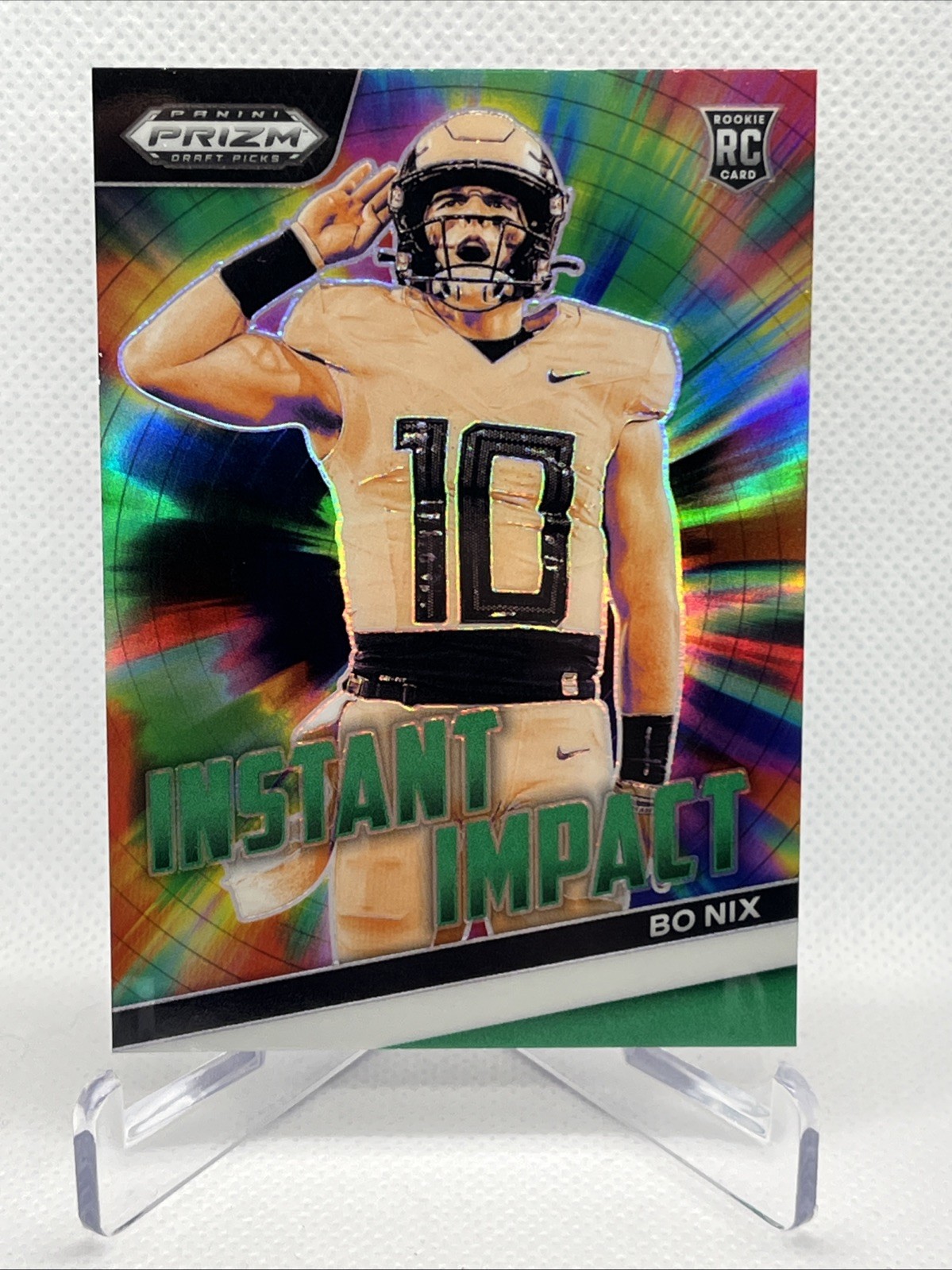 2024 Panini Prizm Draft Picks Bo Nix Instant Impact