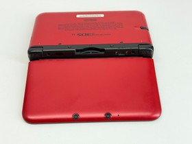 Nintendo 3DS XL Red/Black Handheld System Bundle w/Super Smash Bros & Charger