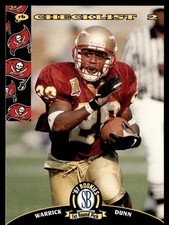 1997 Score Board NFL Rookies Warrick Dunn Rookie Tampa Bay Buccaneers #100