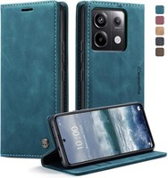 HandyhüLle Redmi Note 13 Pro 5G Poco X6 5G KlapphüLle Leder Vintage SchutzhüLle