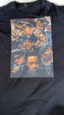 Men s Tshirt 2Xl The Rappers 2pac ,snoop ,eminem notorious ,ice cube  music